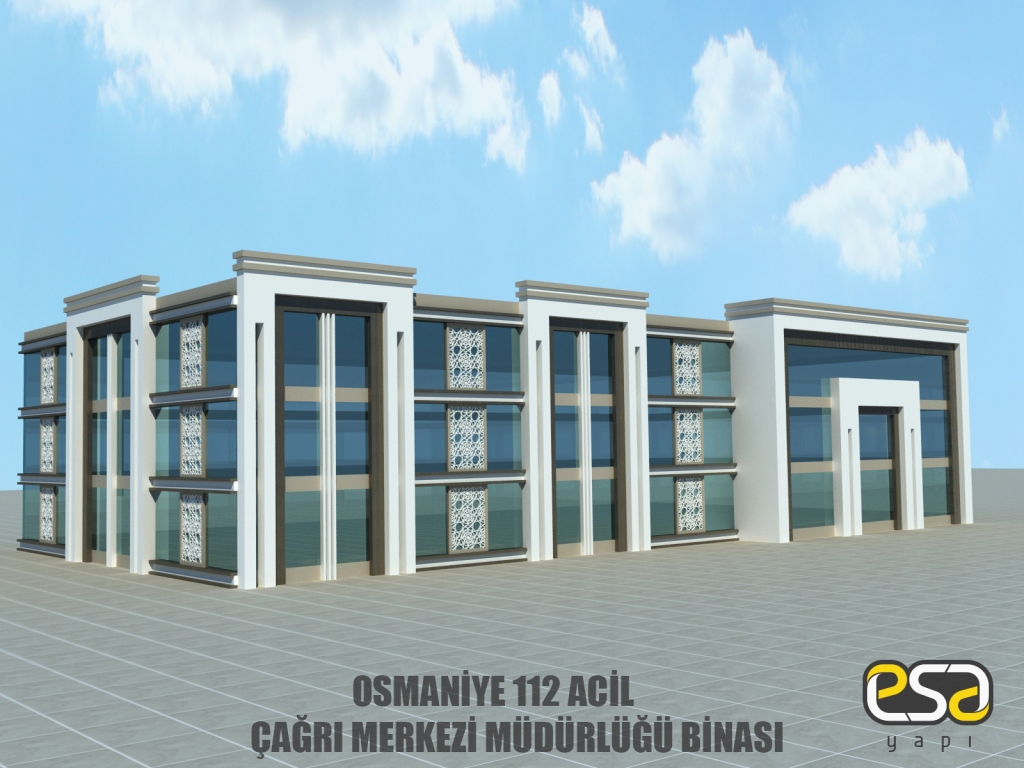 OSMANIYE PROVINCE- UNION OF SERVICES TO CENTRAL VILLAGES - Preparing application projects for 112 Emergency Call Center Service Building in Osmaniye village