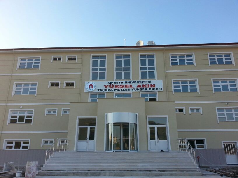 Amasya Üniversitesi Yüksel Akın Taşova Meslek Yüksekokulu İnşaatı
